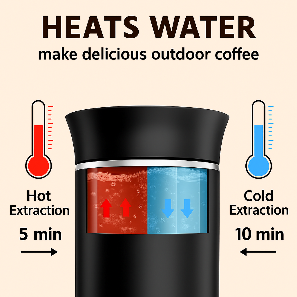 Smart 3-in-1 Portable Coffee Maker ®